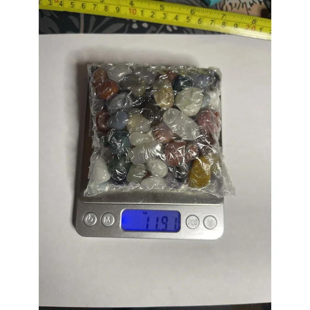 11.9 oz Small Polished Stones Crystals For Reiki Healing